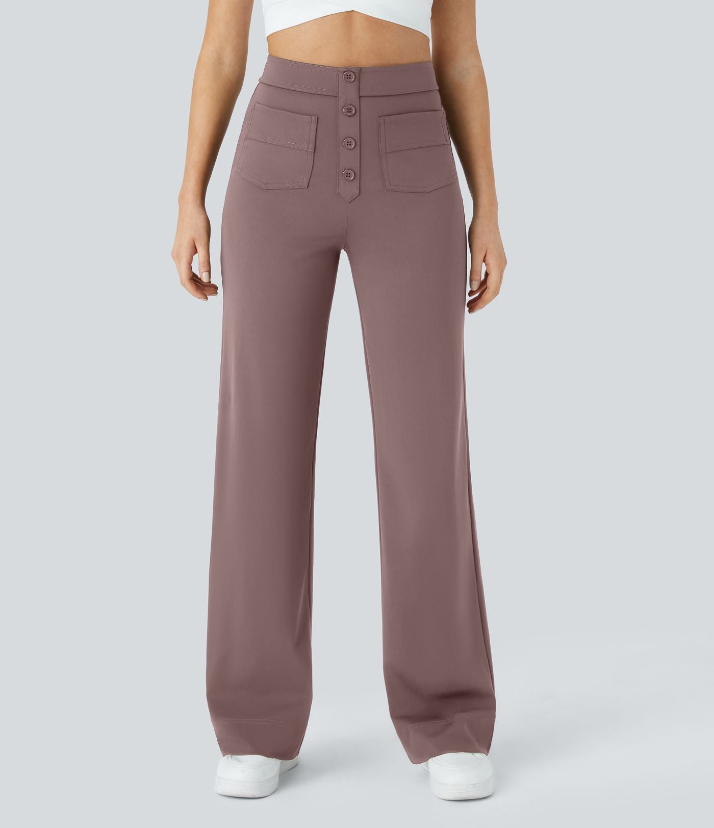 Jade - High Waist Stretch Casual Pants