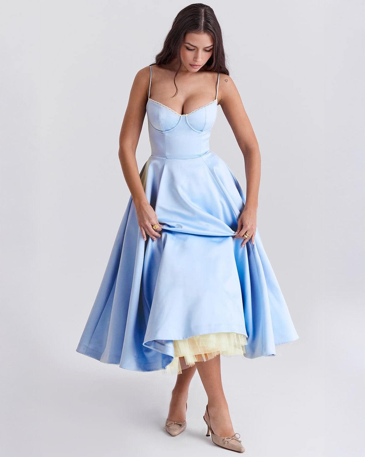 Loretta – Sweetheart Corset Dress