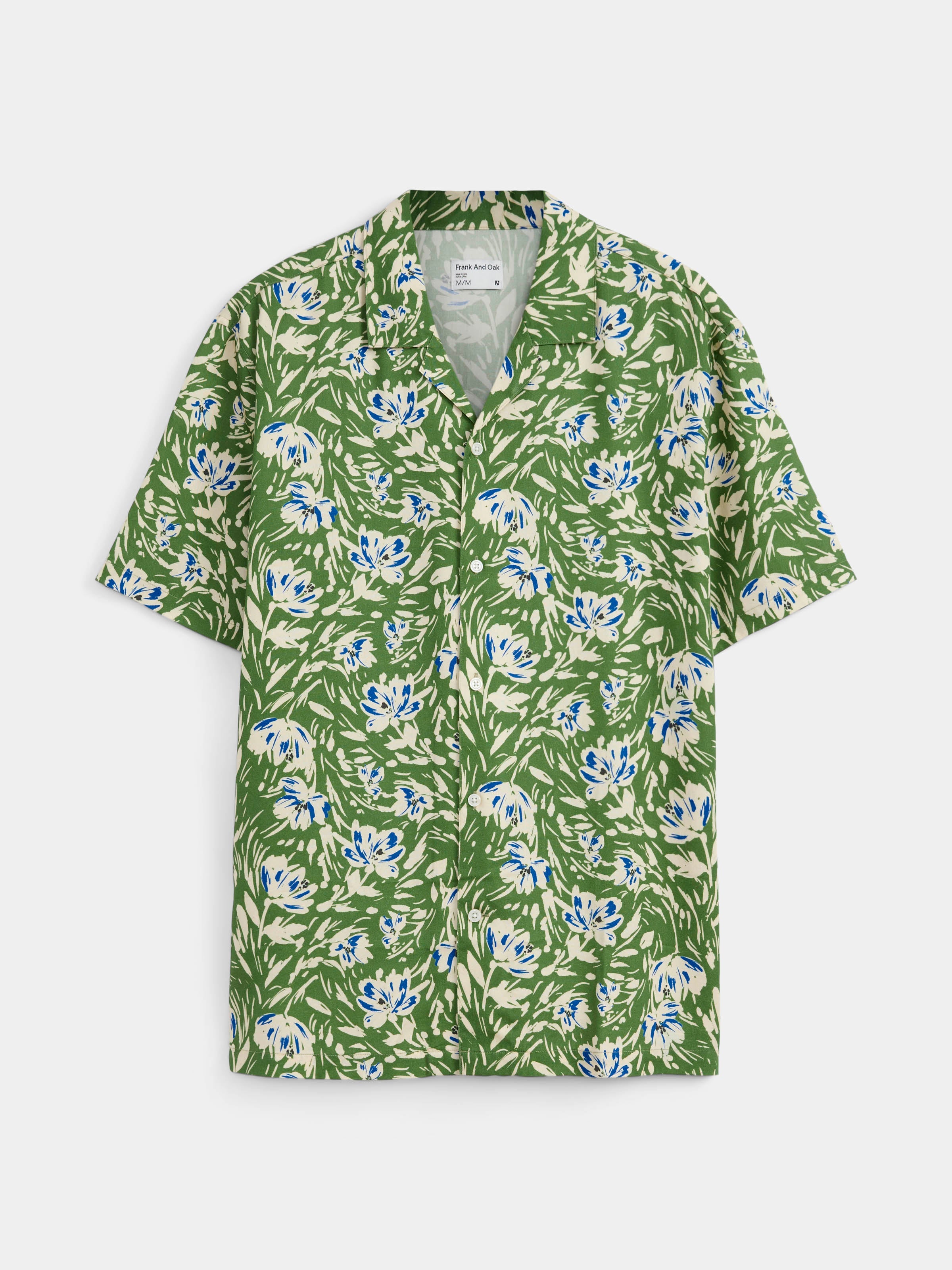 Oliver – Floral Camp Collar Shirt