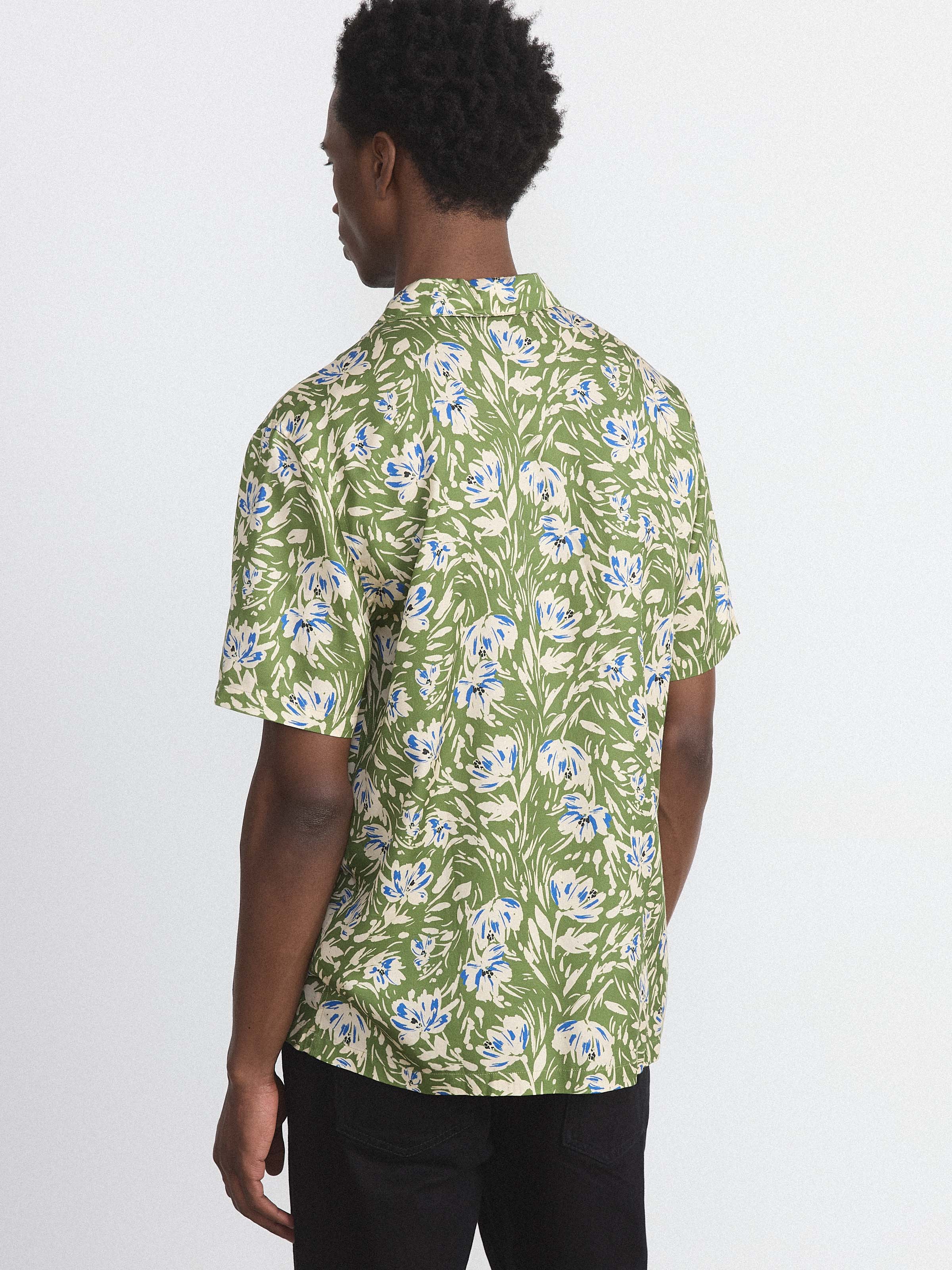 Oliver – Floral Camp Collar Shirt
