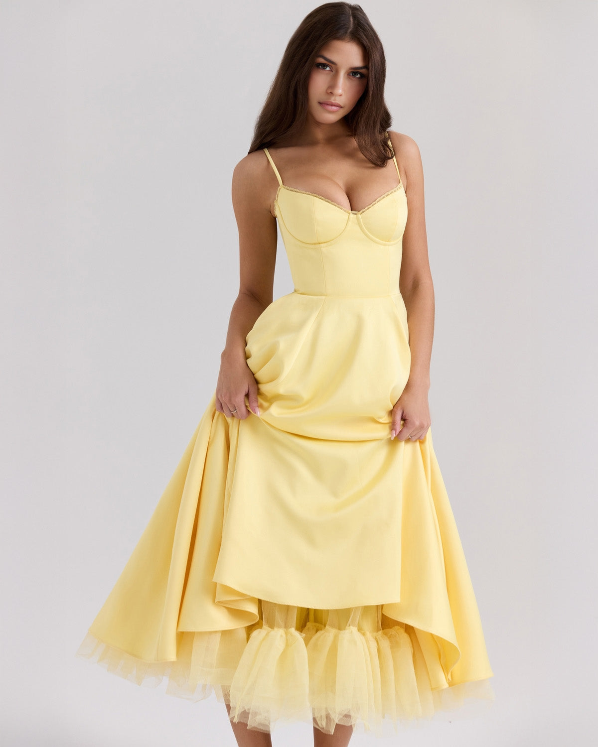 Loretta – Sweetheart Corset Dress
