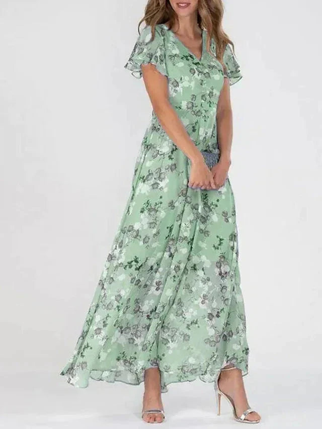 Jasmijn – Floral Midi Dress