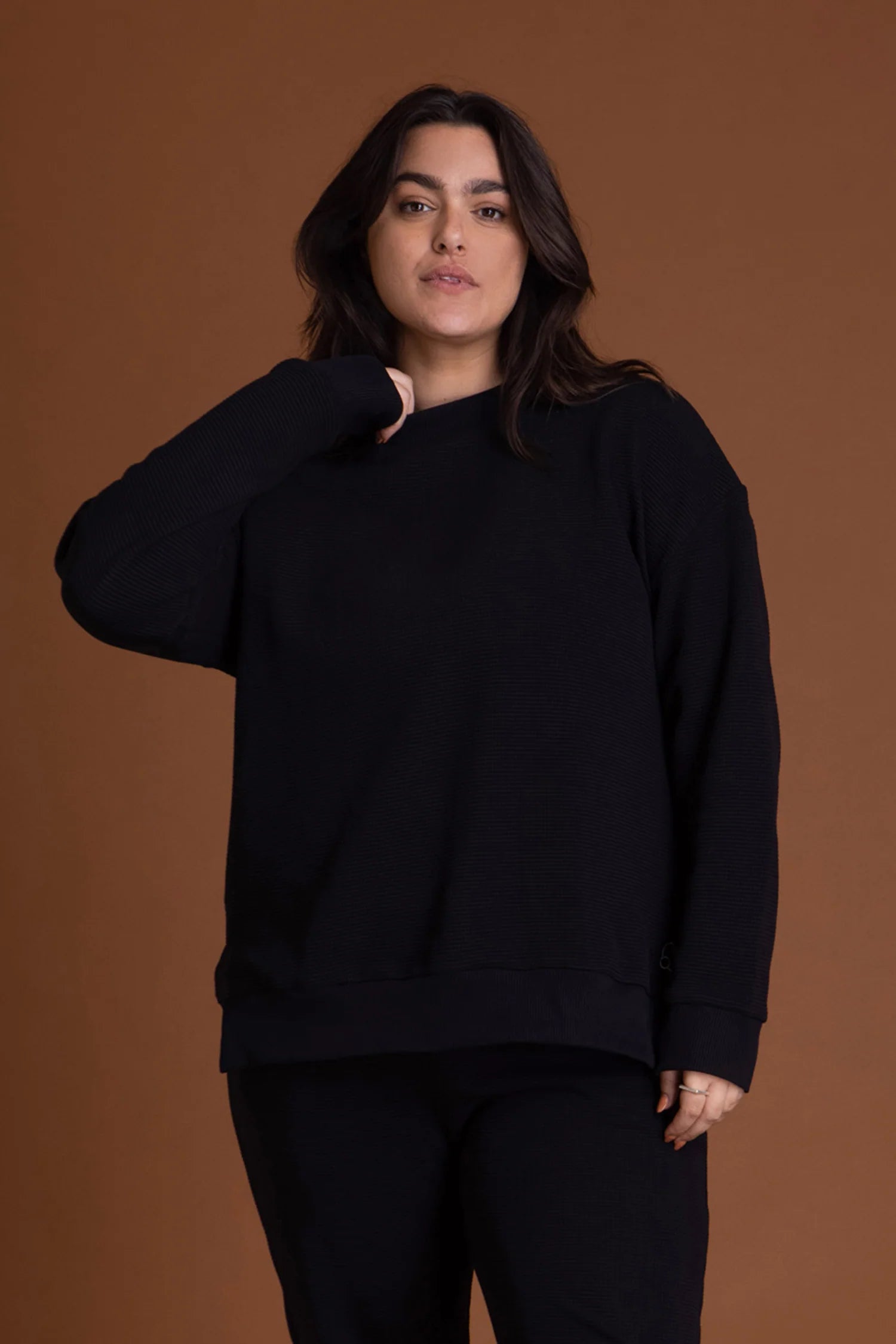 Jessica - Pique Sweatshirt