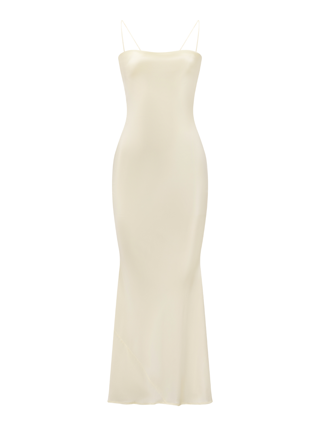 Natalina – Satin Tie-Back Cowl Gown