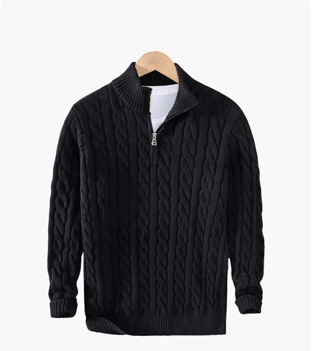 Wendell - Lugano Half-Zip Sweater