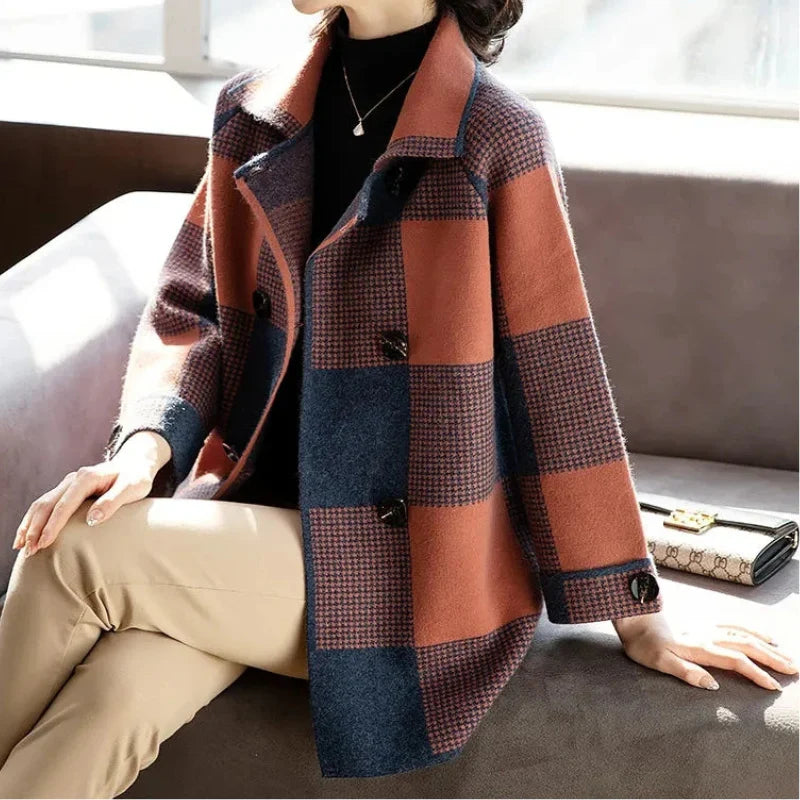 Loren - Plaid Coat