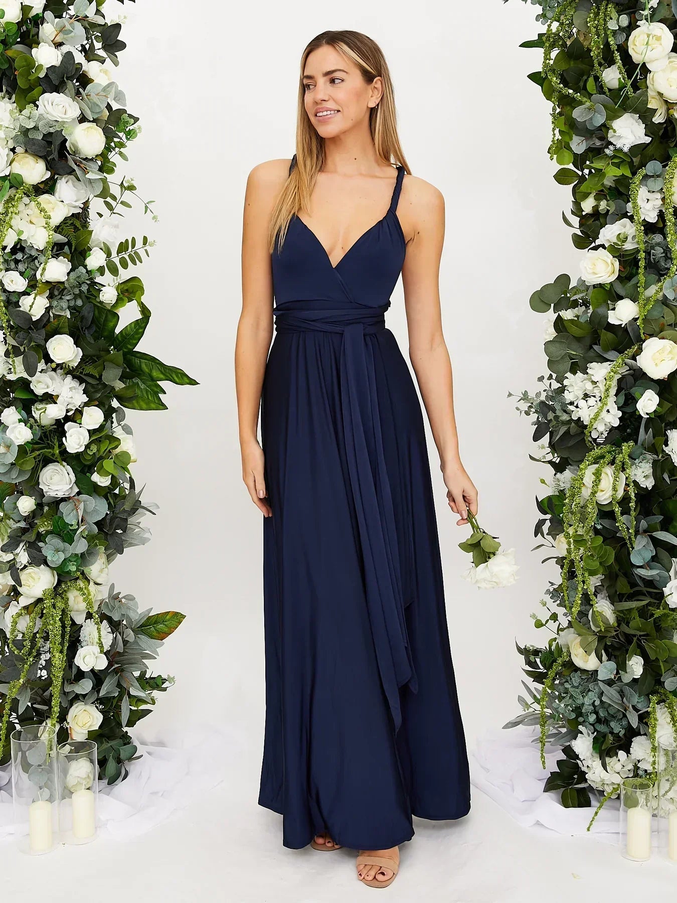 Nicole – Wrap-Back Maxi Dress