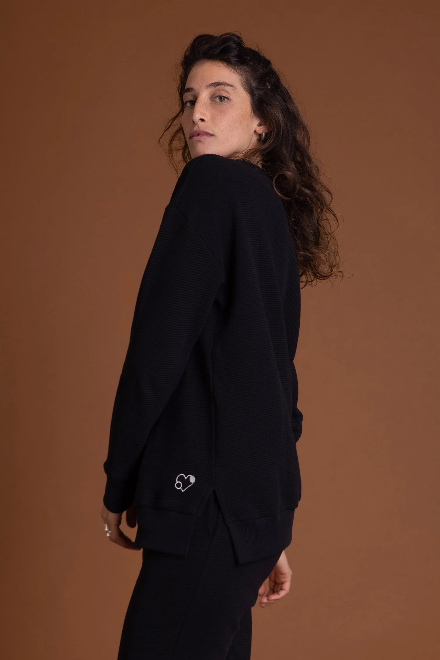 Jessica - Pique Sweatshirt