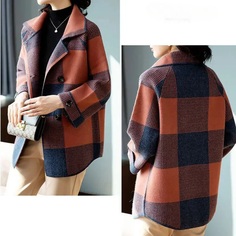 Loren - Plaid Coat
