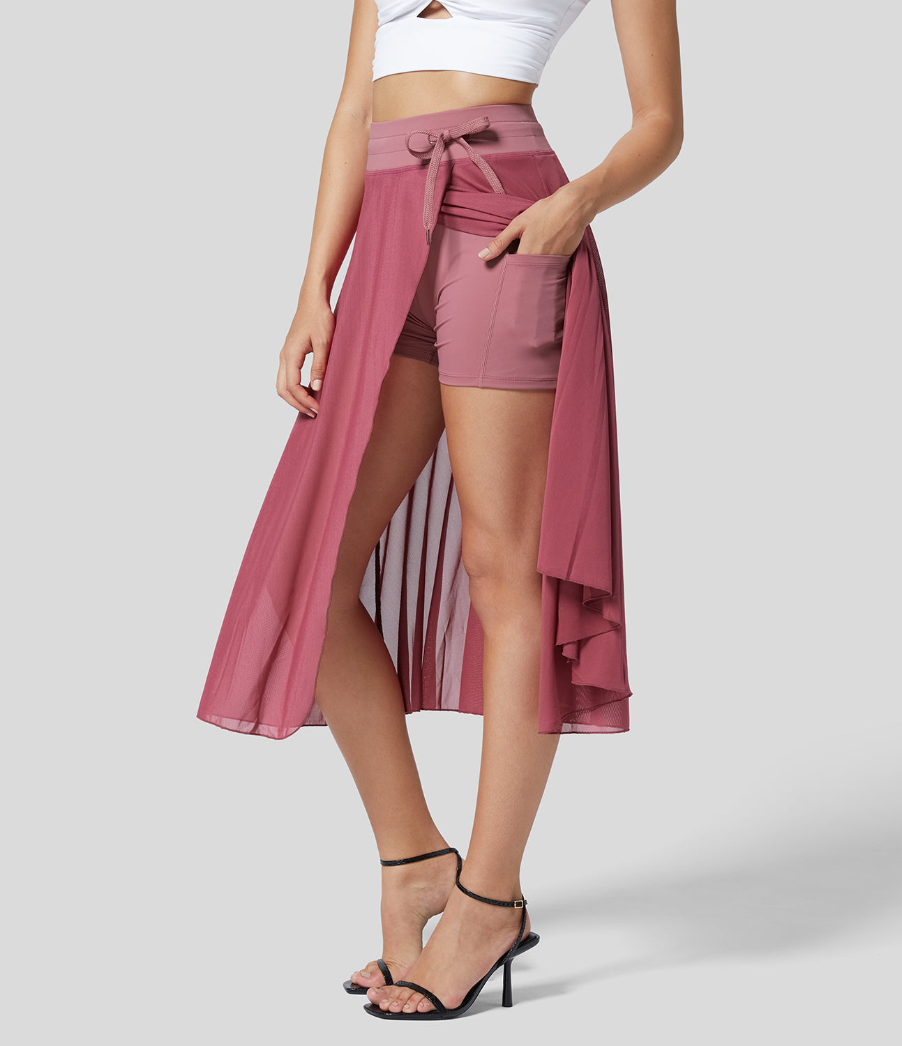 Ayla - High-Waisted 2-in-1 Skirt