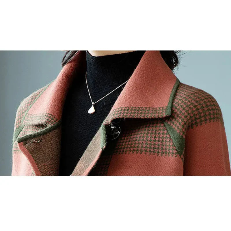 Loren - Plaid Coat