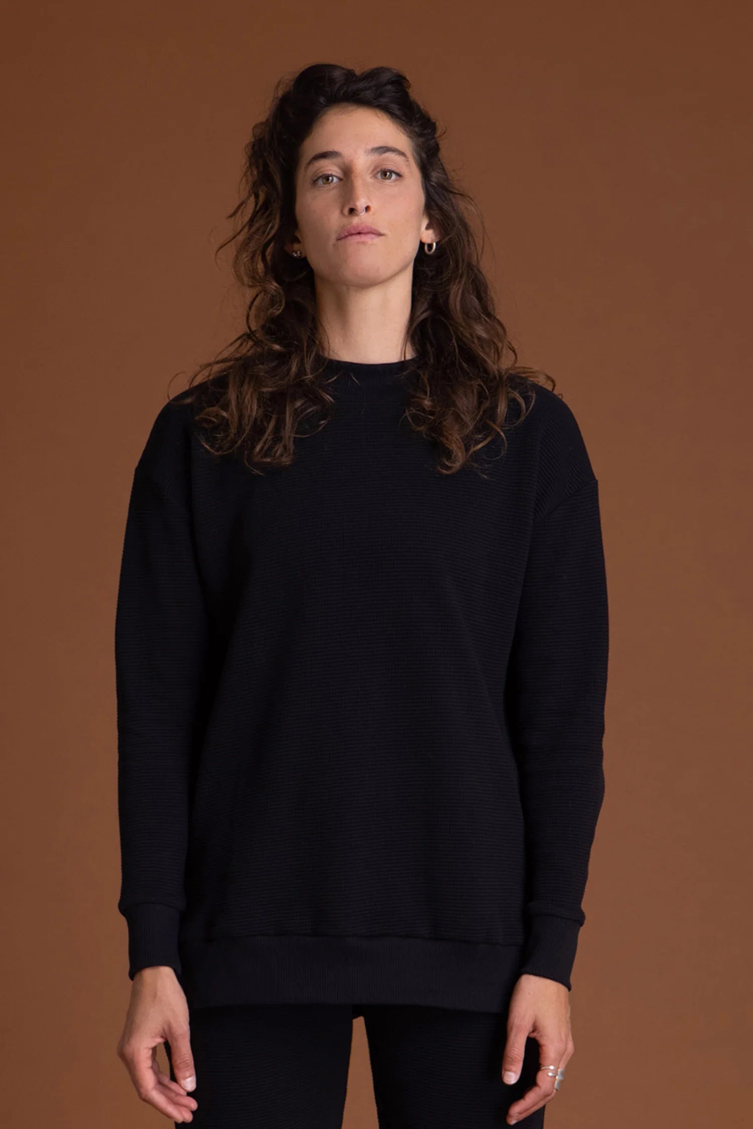Jessica - Pique Sweatshirt