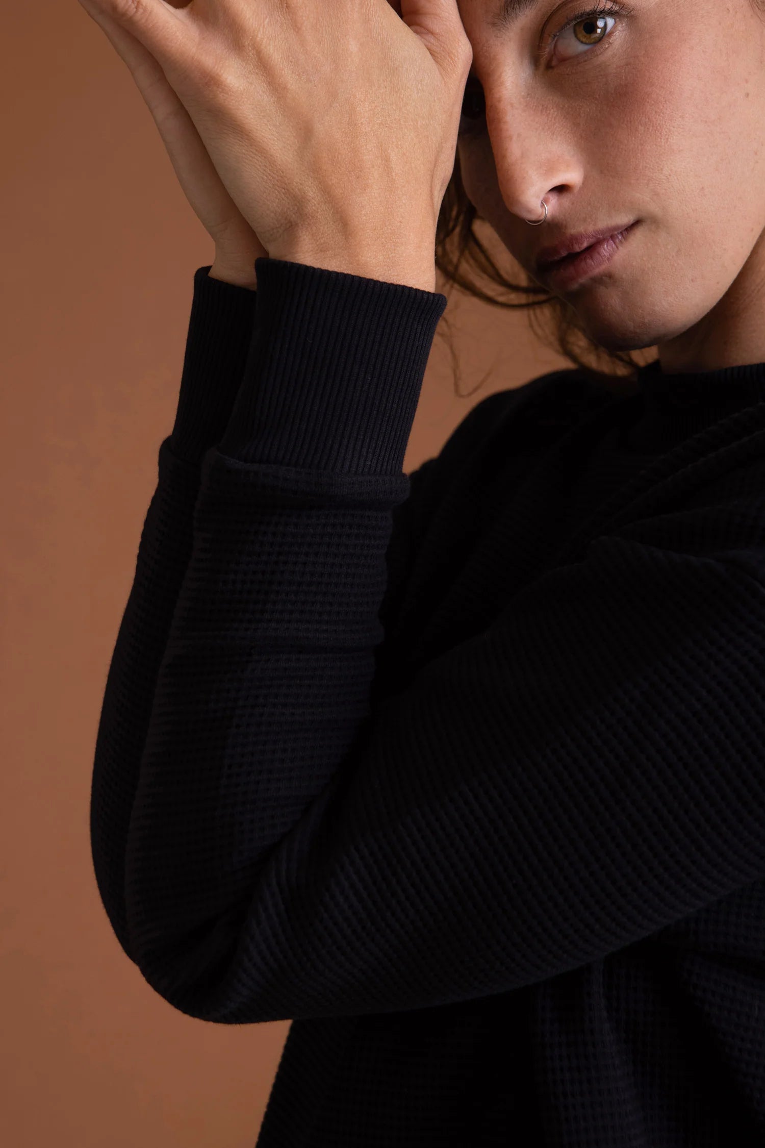 Jessica - Pique Sweatshirt