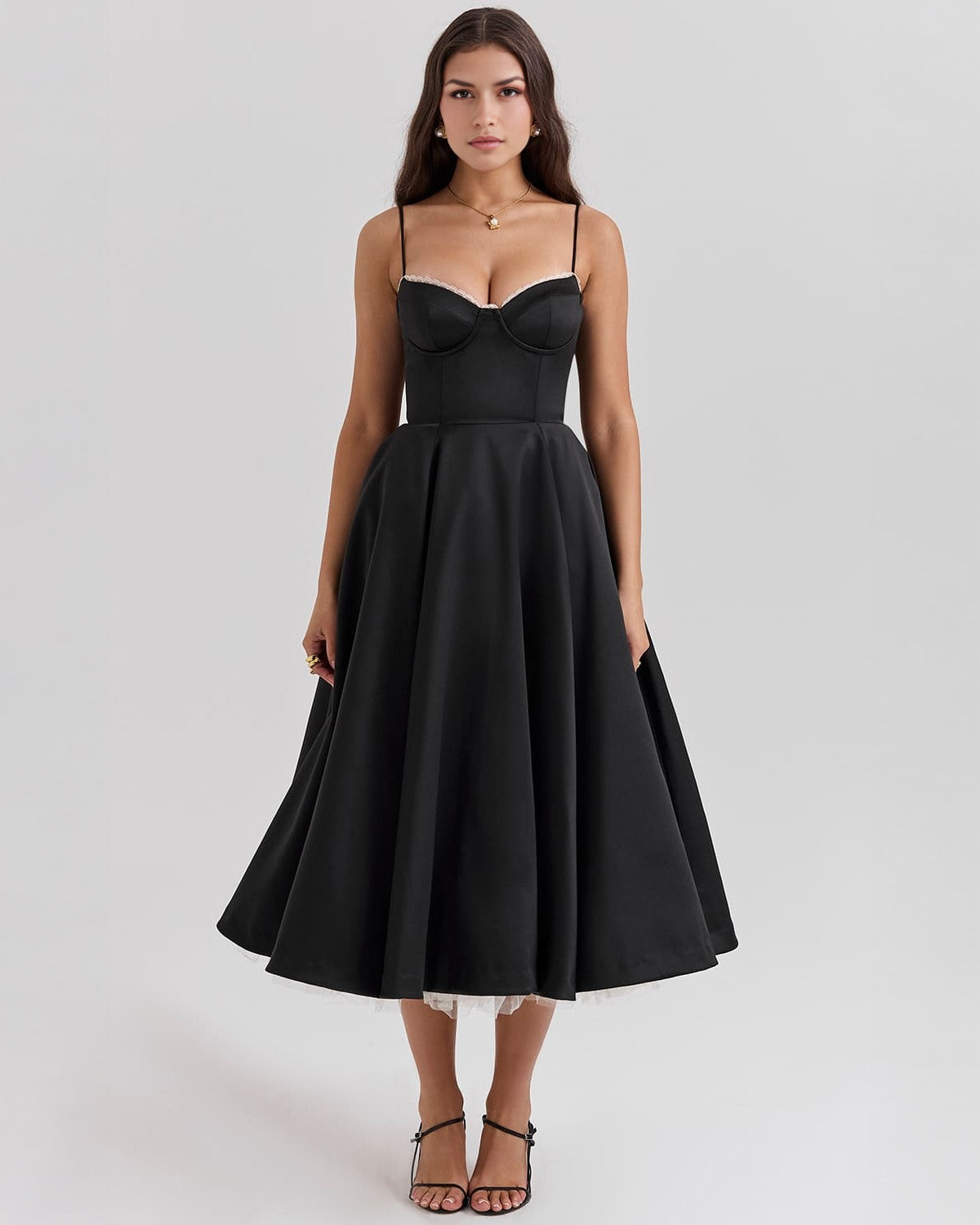 Loretta – Sweetheart Corset Dress
