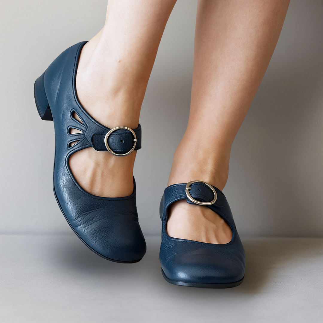 Elis™ | Orthopaedic leather sandals with comfortable slee-sole