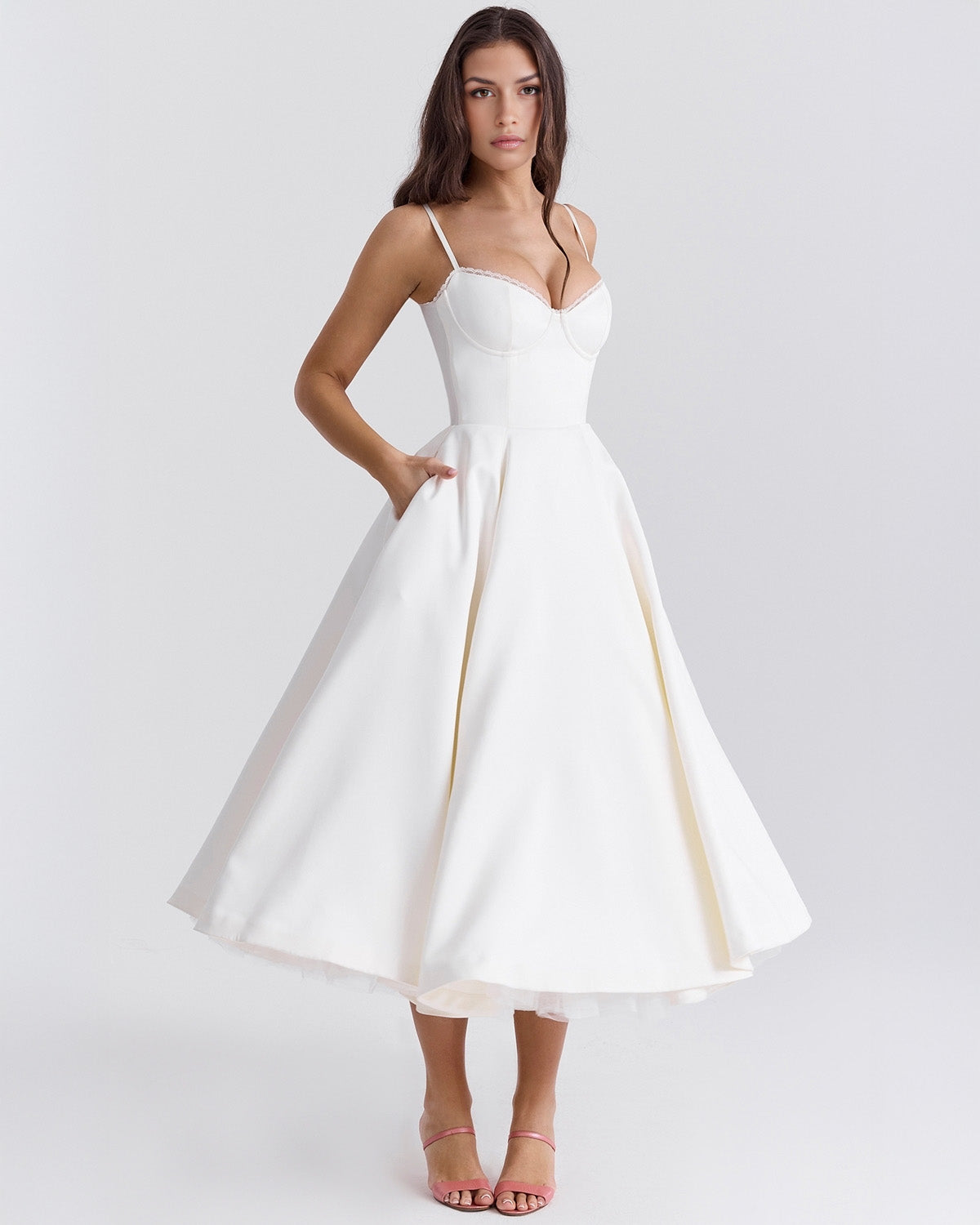Loretta – Sweetheart Corset Dress