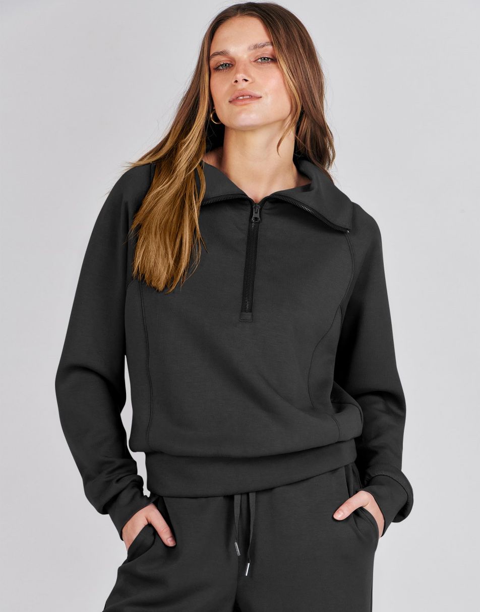 Luxury Half-Zip Lounge Set