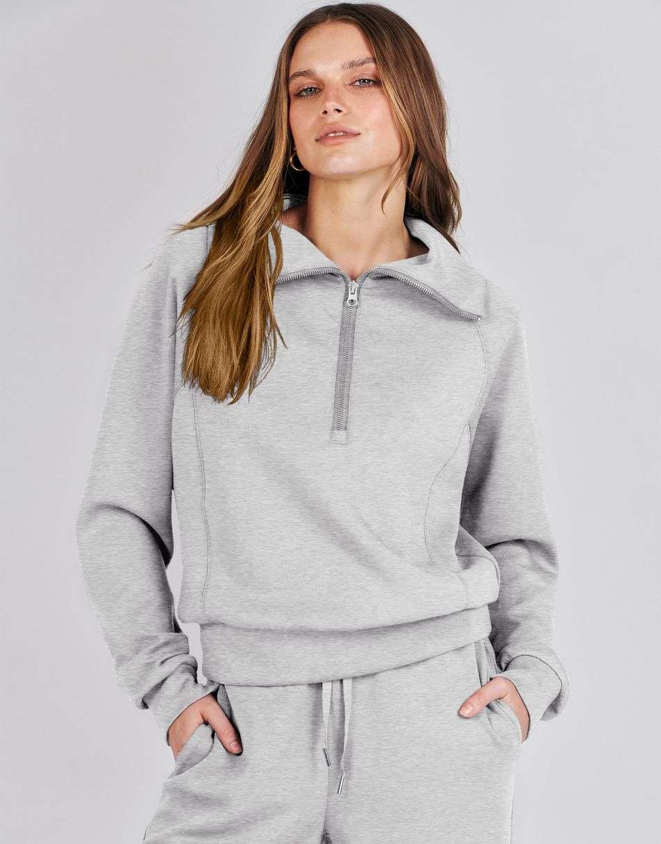 Luxury Half-Zip Lounge Set