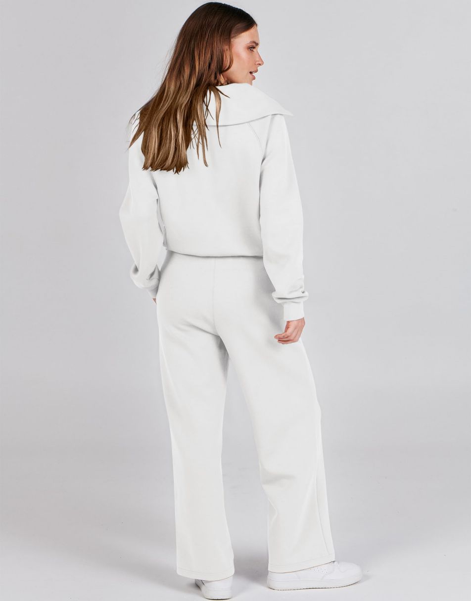 Luxury Half-Zip Lounge Set