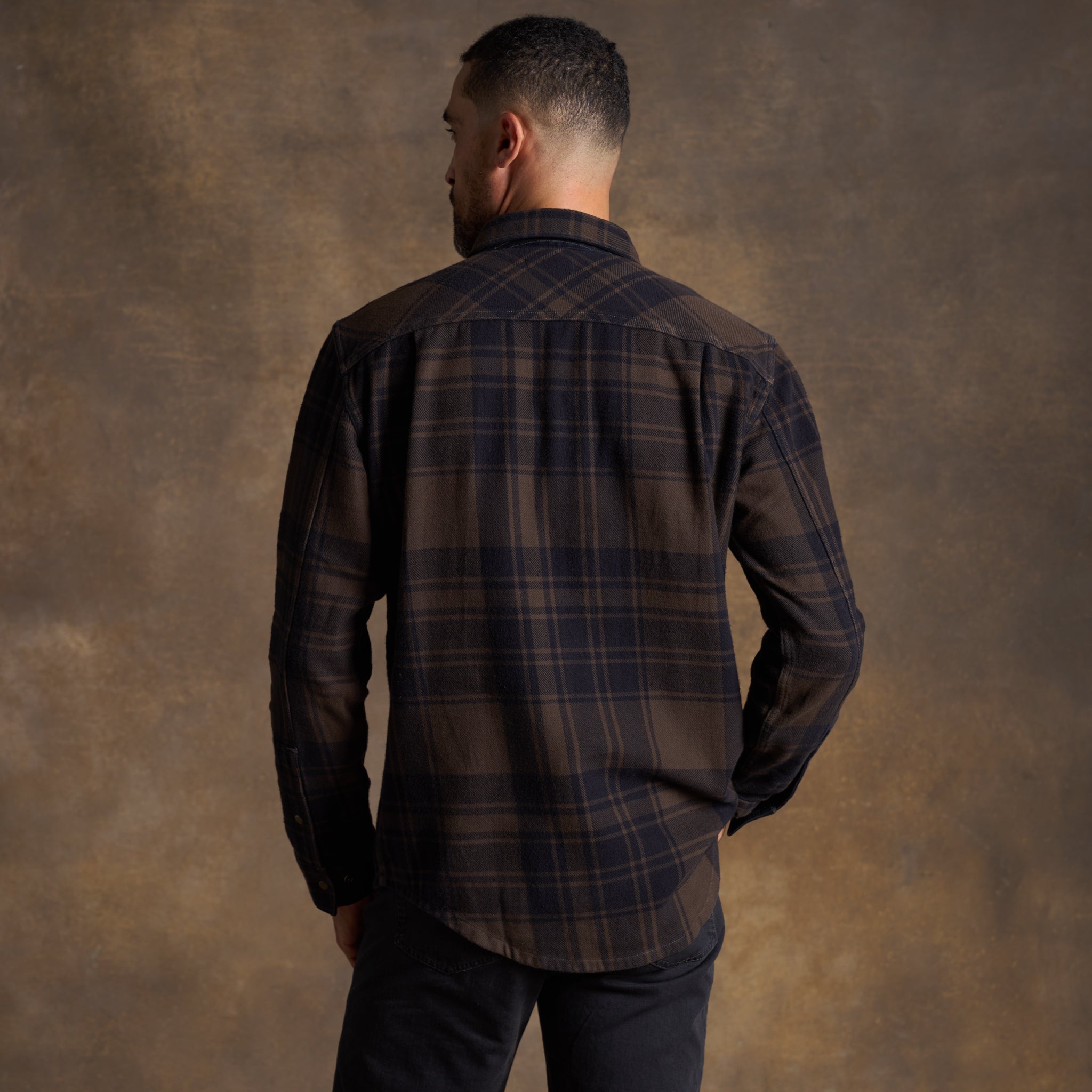 Callum – Heavyweight Flannel Work Shirt Jacket