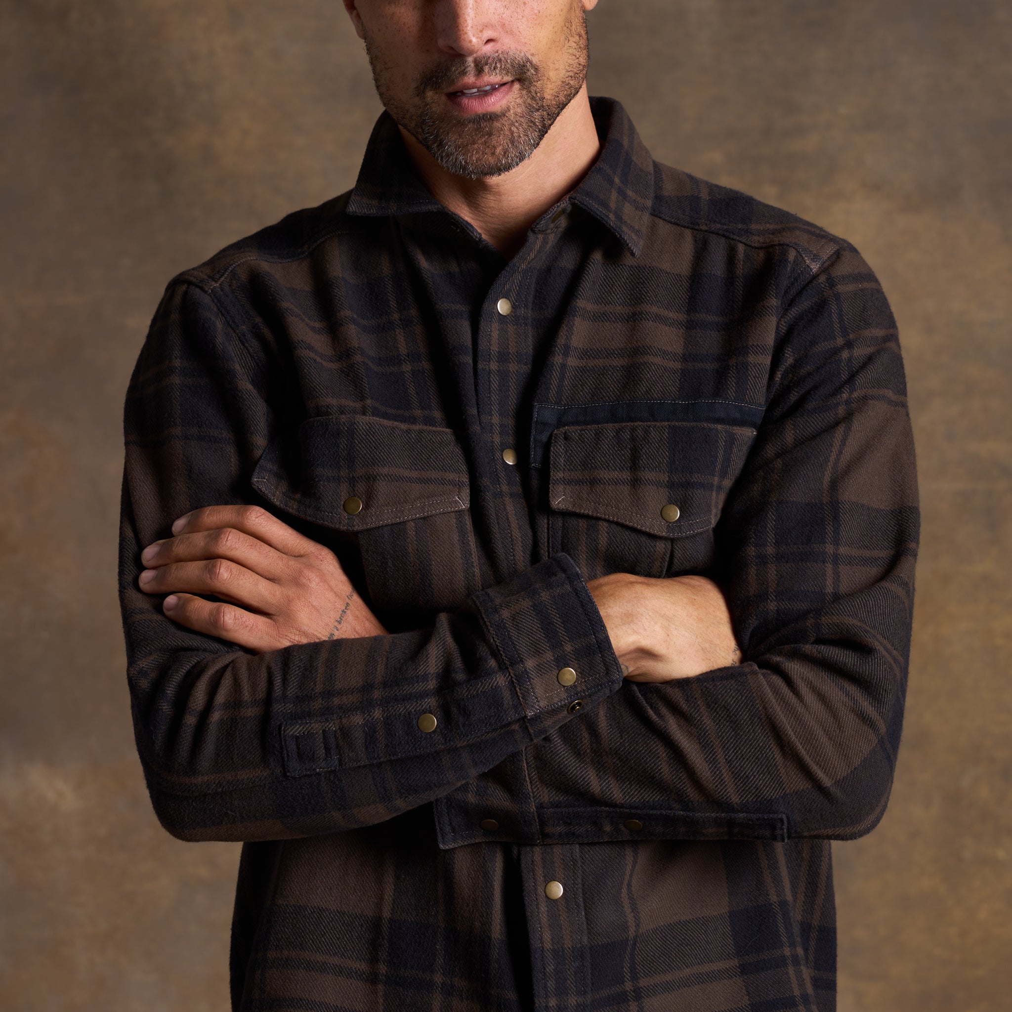Callum – Heavyweight Flannel Work Shirt Jacket