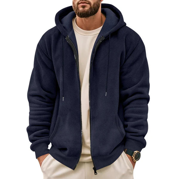 Brooklyn - Waffle Knit Hoodie