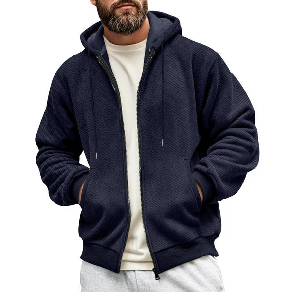Brooklyn - Waffle Knit Hoodie