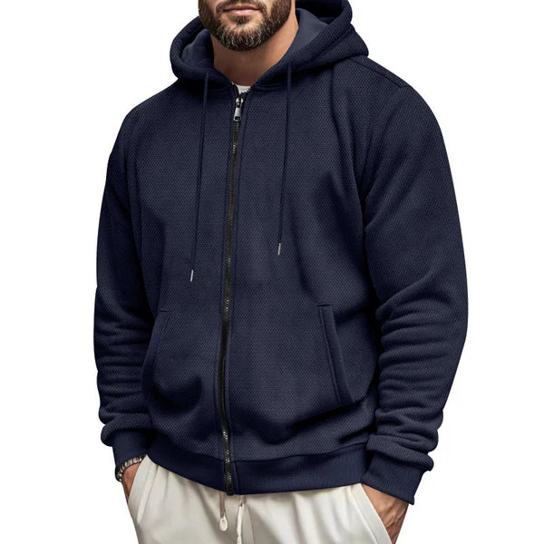 Brooklyn - Waffle Knit Hoodie