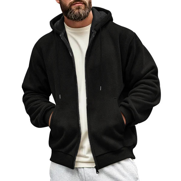 Brooklyn - Waffle Knit Hoodie