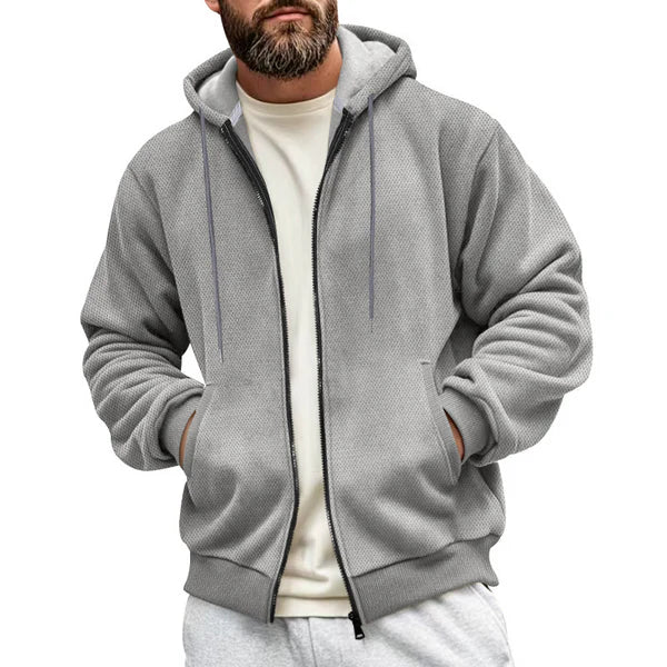 Brooklyn - Waffle Knit Hoodie