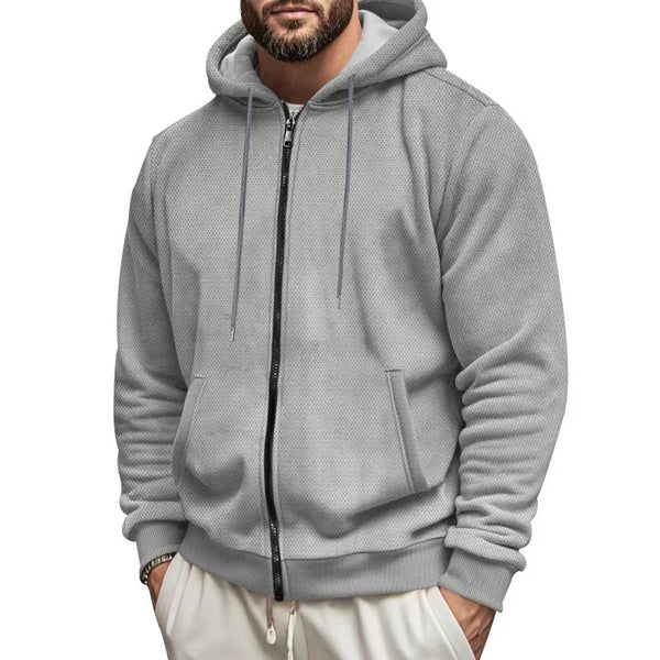 Brooklyn - Waffle Knit Hoodie