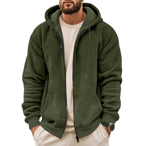 Brooklyn - Waffle Knit Hoodie
