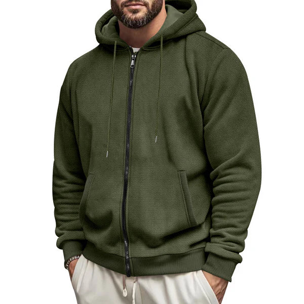 Brooklyn - Waffle Knit Hoodie
