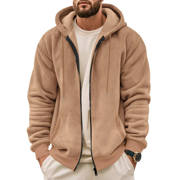 Brooklyn - Waffle Knit Hoodie