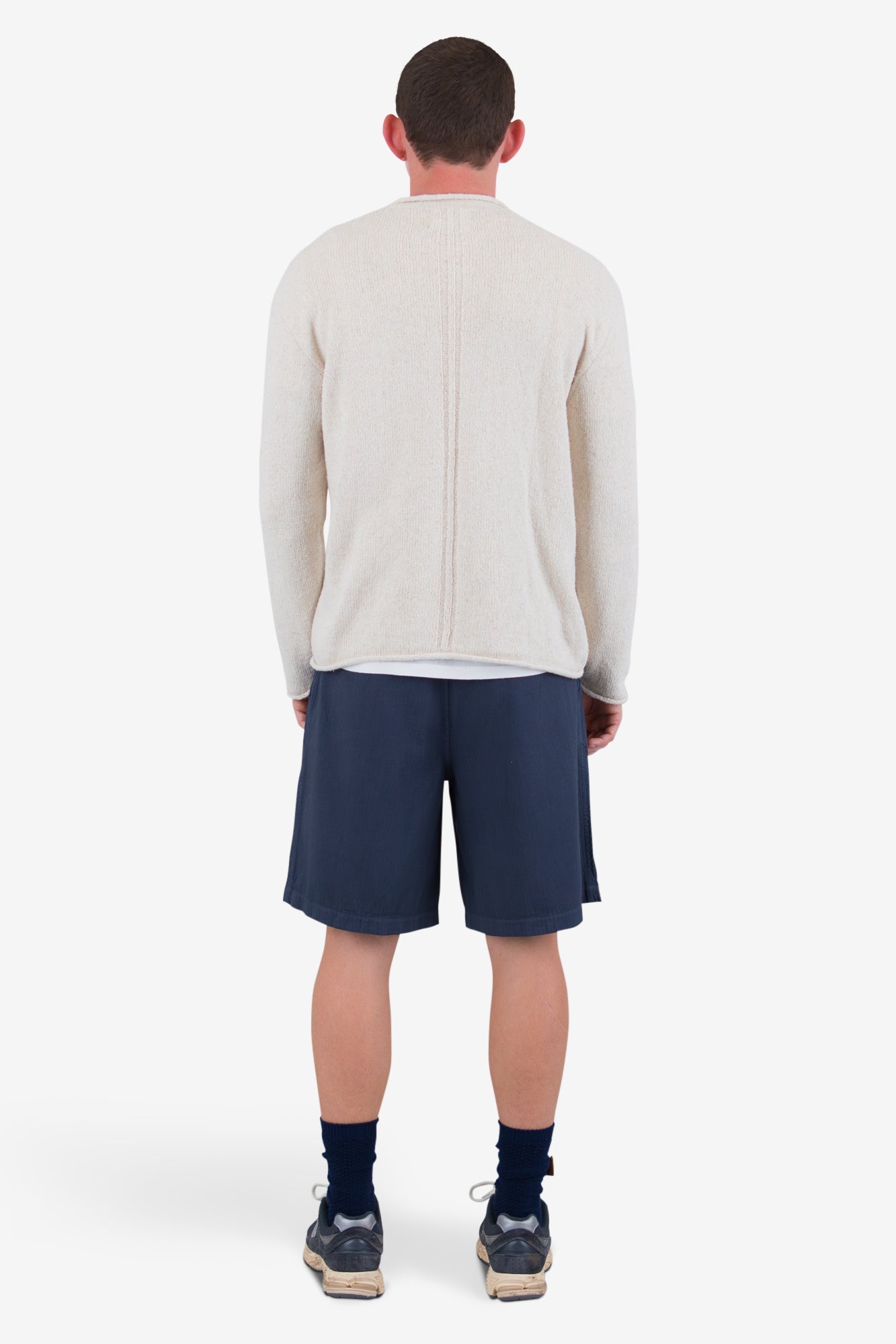 Oliver – Slouch Crew Ecru