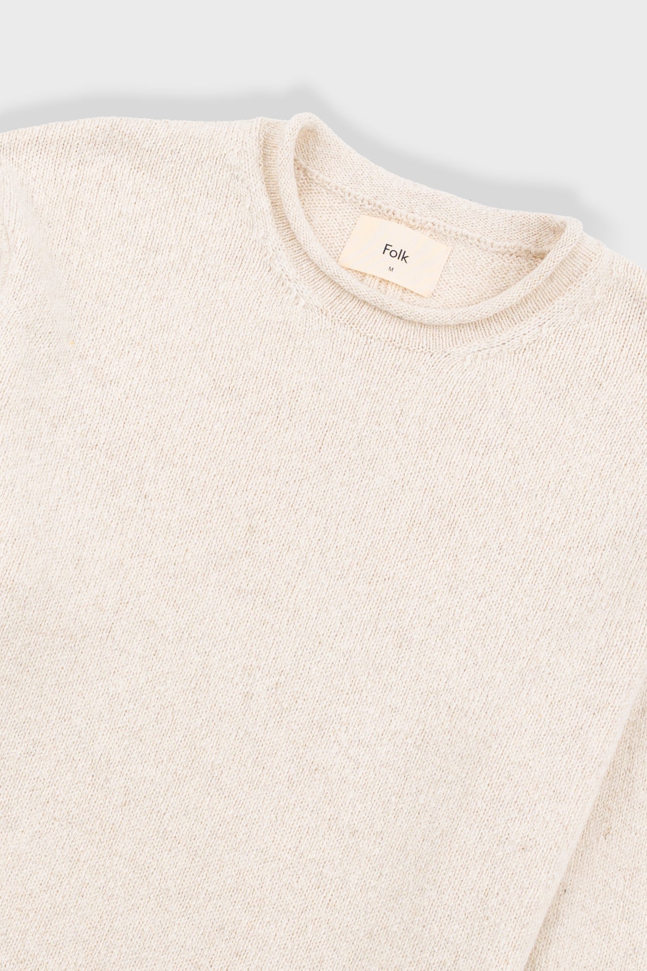 Oliver – Slouch Crew Ecru