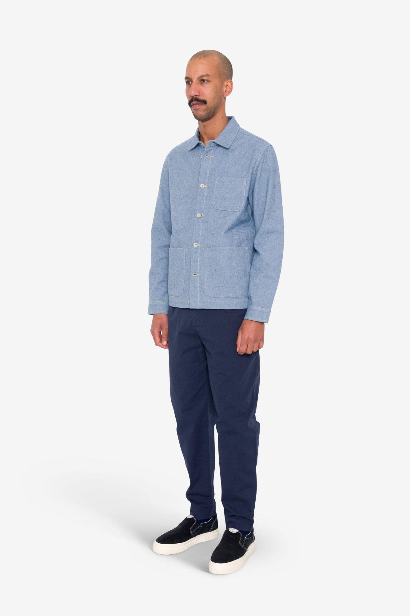 James - Assembly Jacket Reverse Ice Blue