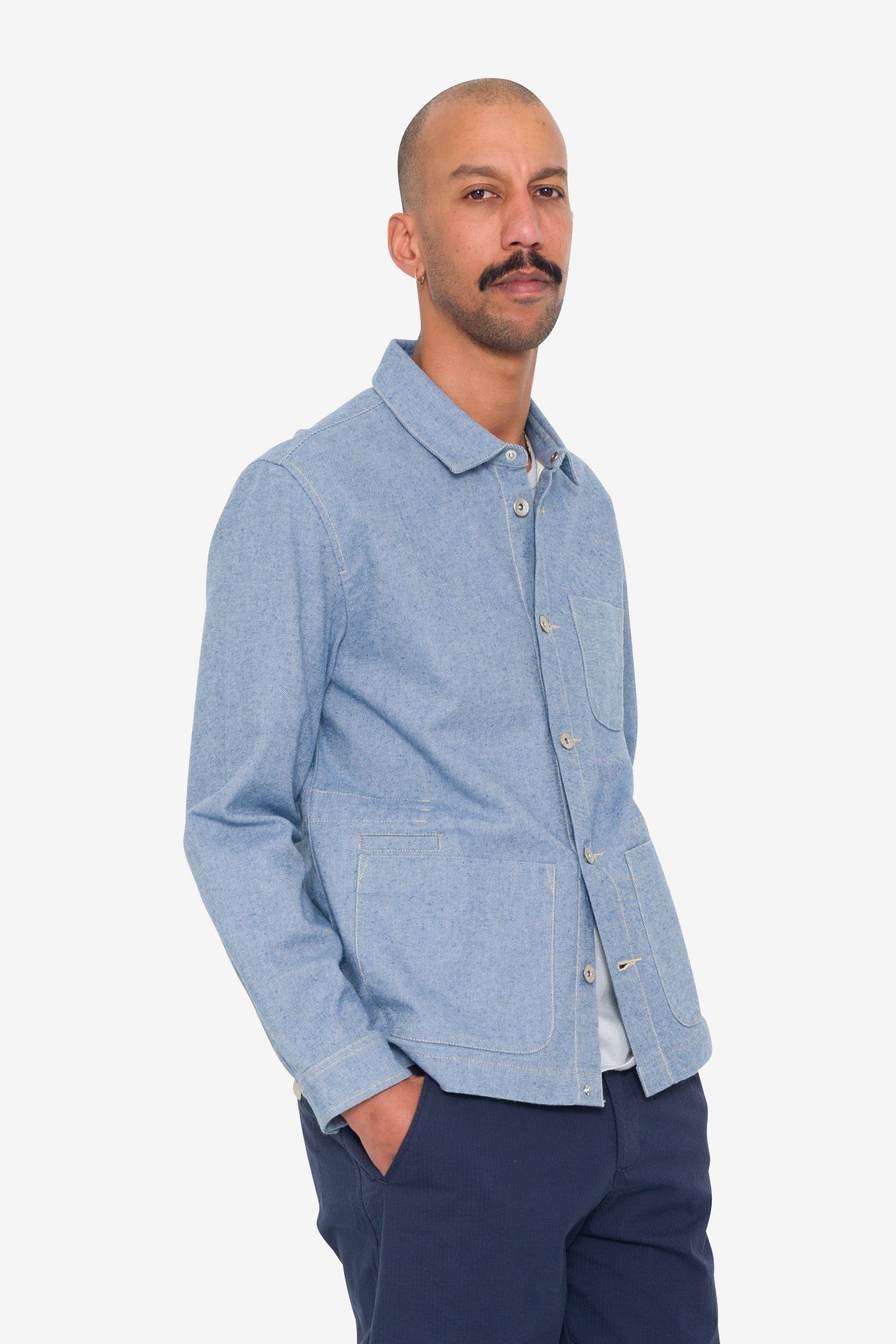 James - Assembly Jacket Reverse Ice Blue