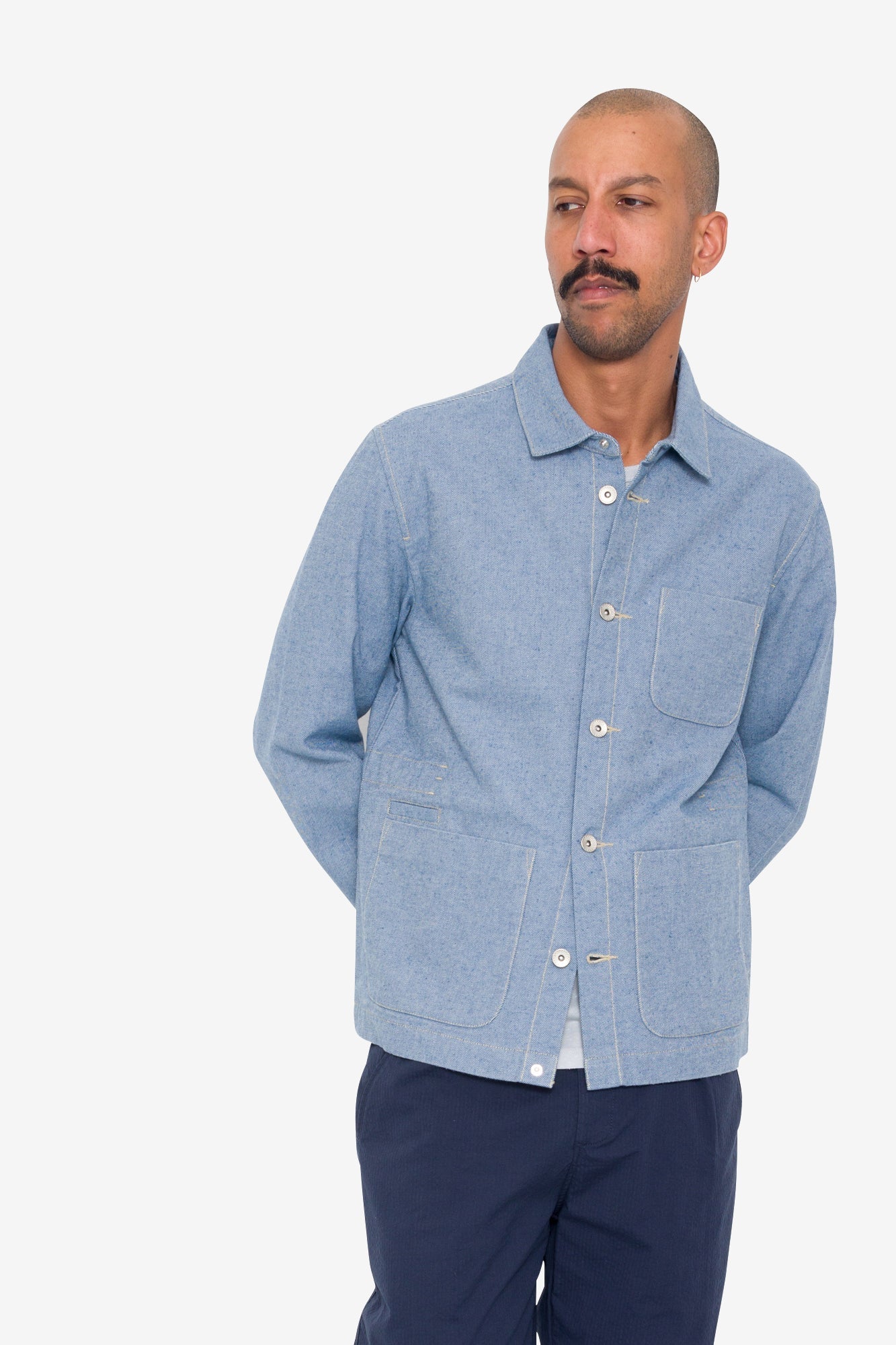 James - Assembly Jacket Reverse Ice Blue