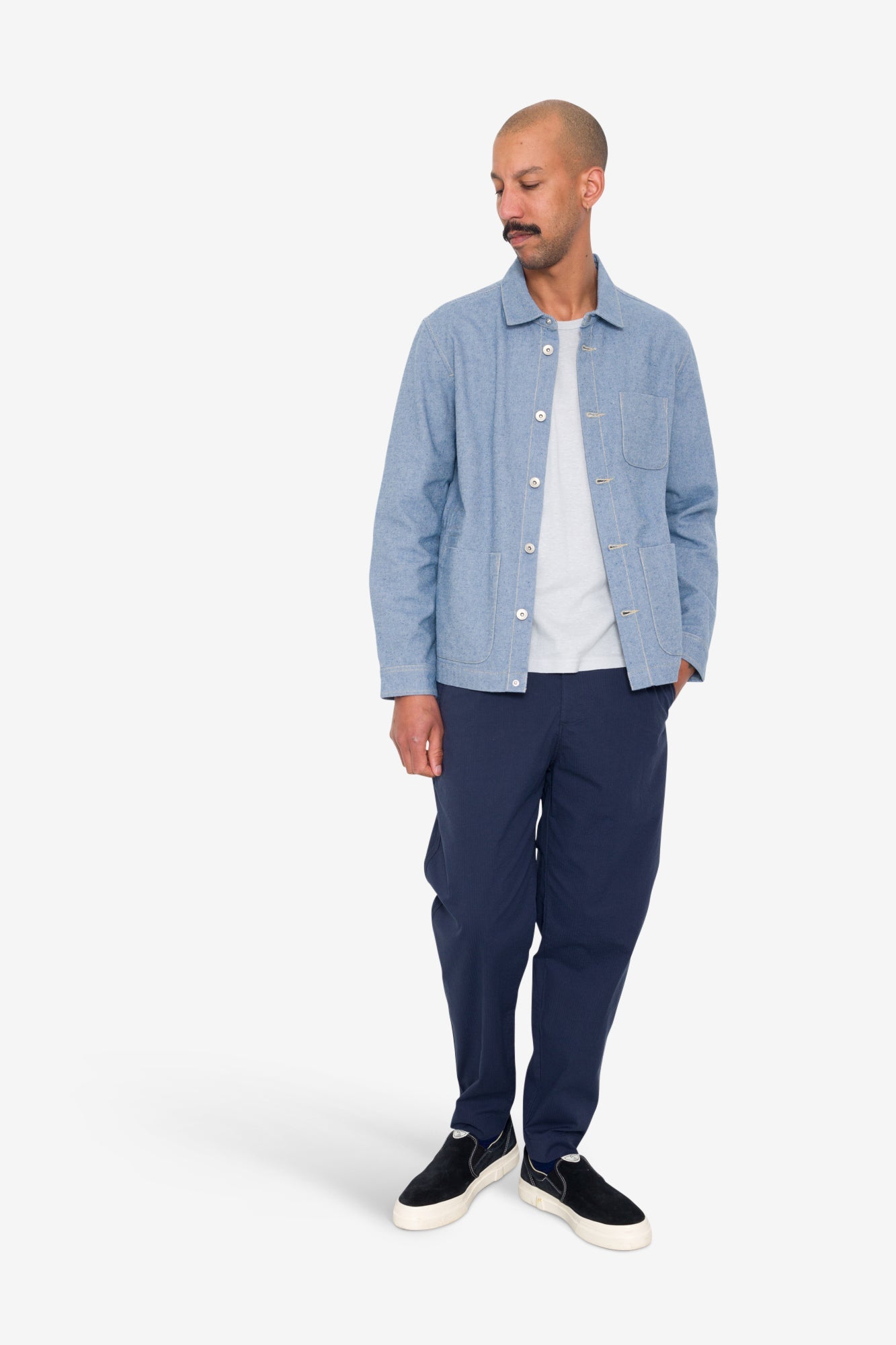 James - Assembly Jacket Reverse Ice Blue