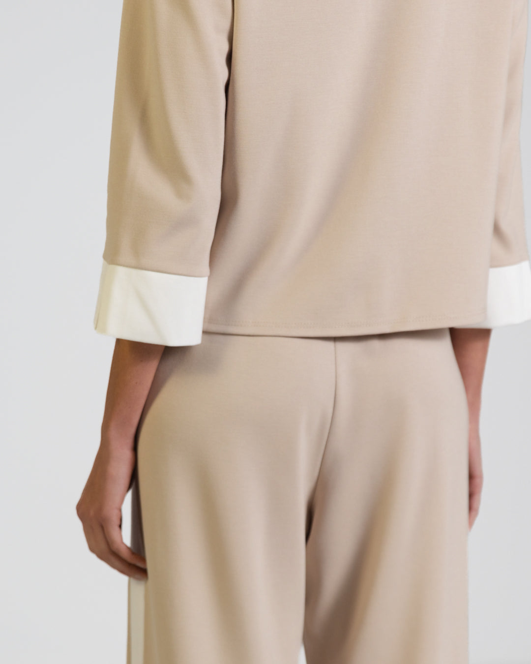 Bellamy - Draped Top Beige