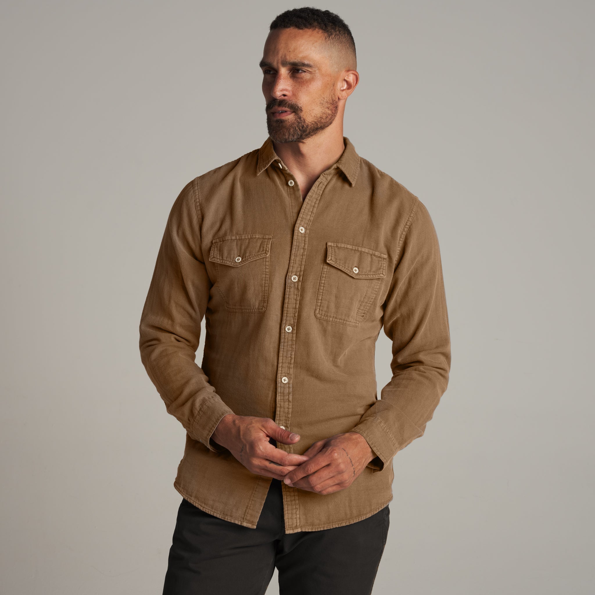 Oliver – Double Layer Cotton Gauze Shirt