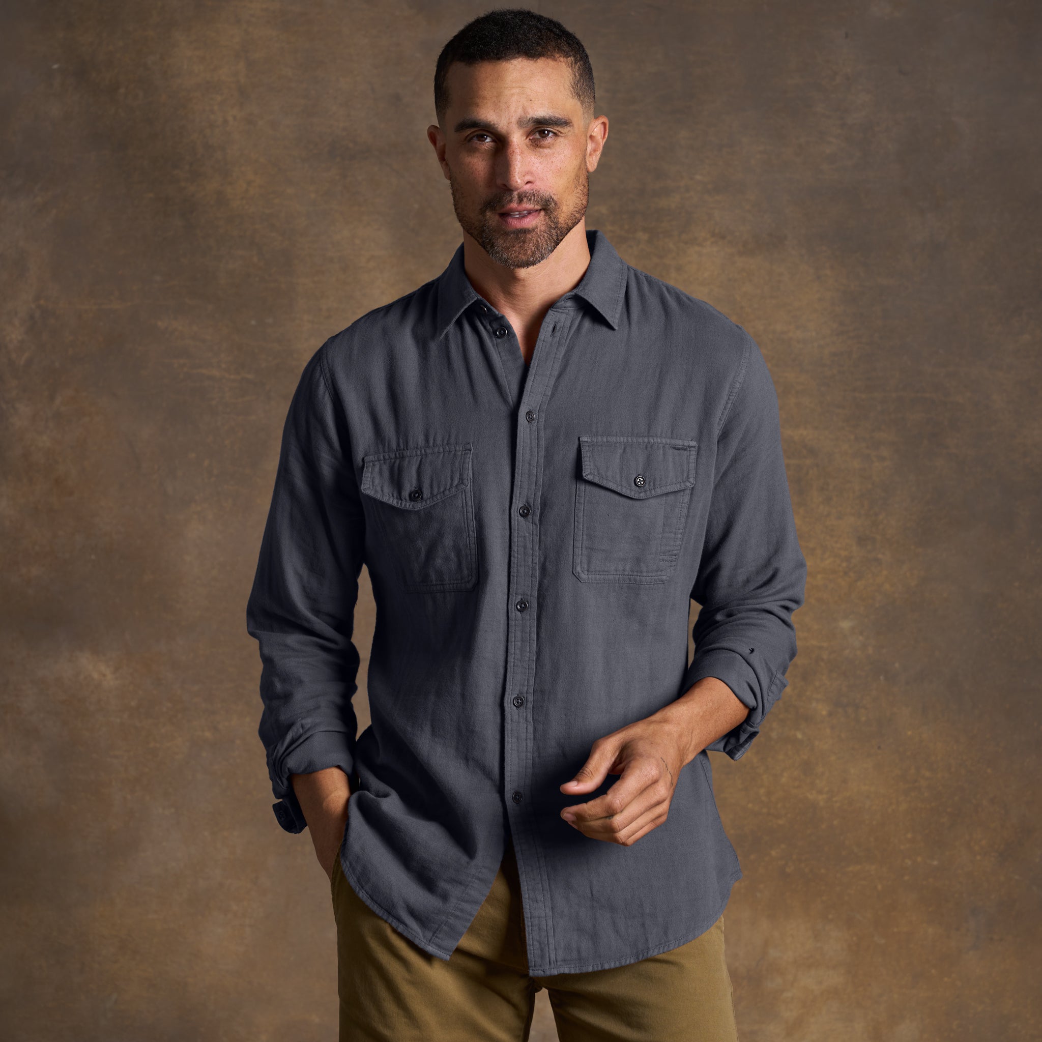 Oliver – Double Layer Cotton Gauze Shirt