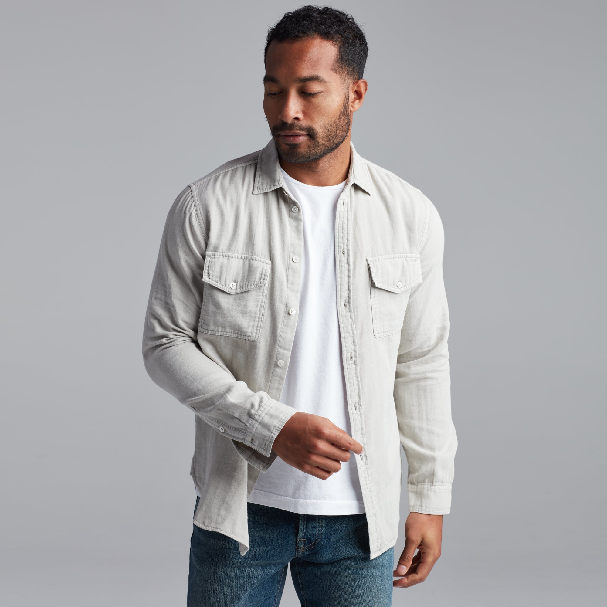 Oliver – Double Layer Cotton Gauze Shirt