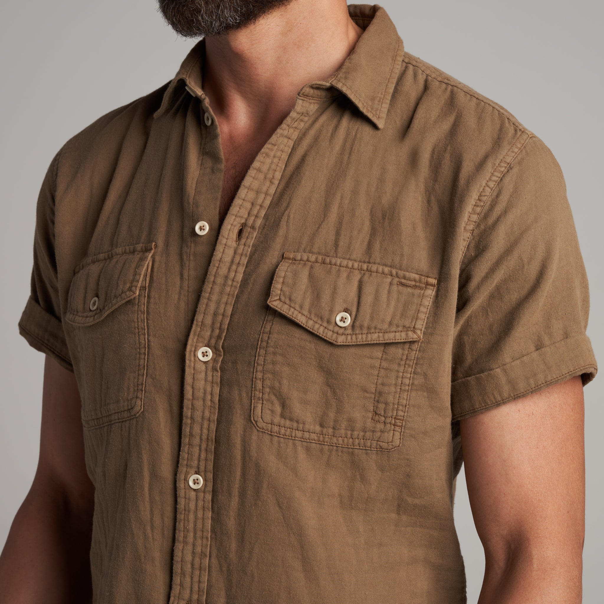 Rowan – Cotton Gauze Short Sleeve Shirt