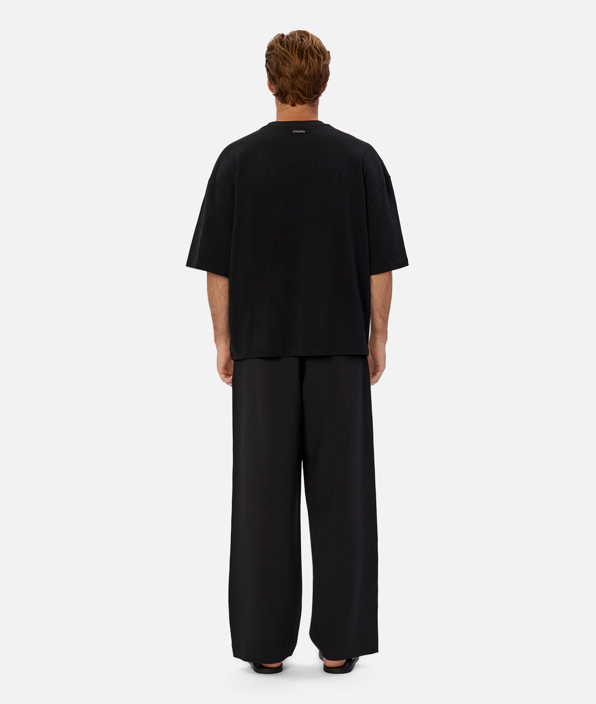 Arthur- Black Straight Leg Trousers