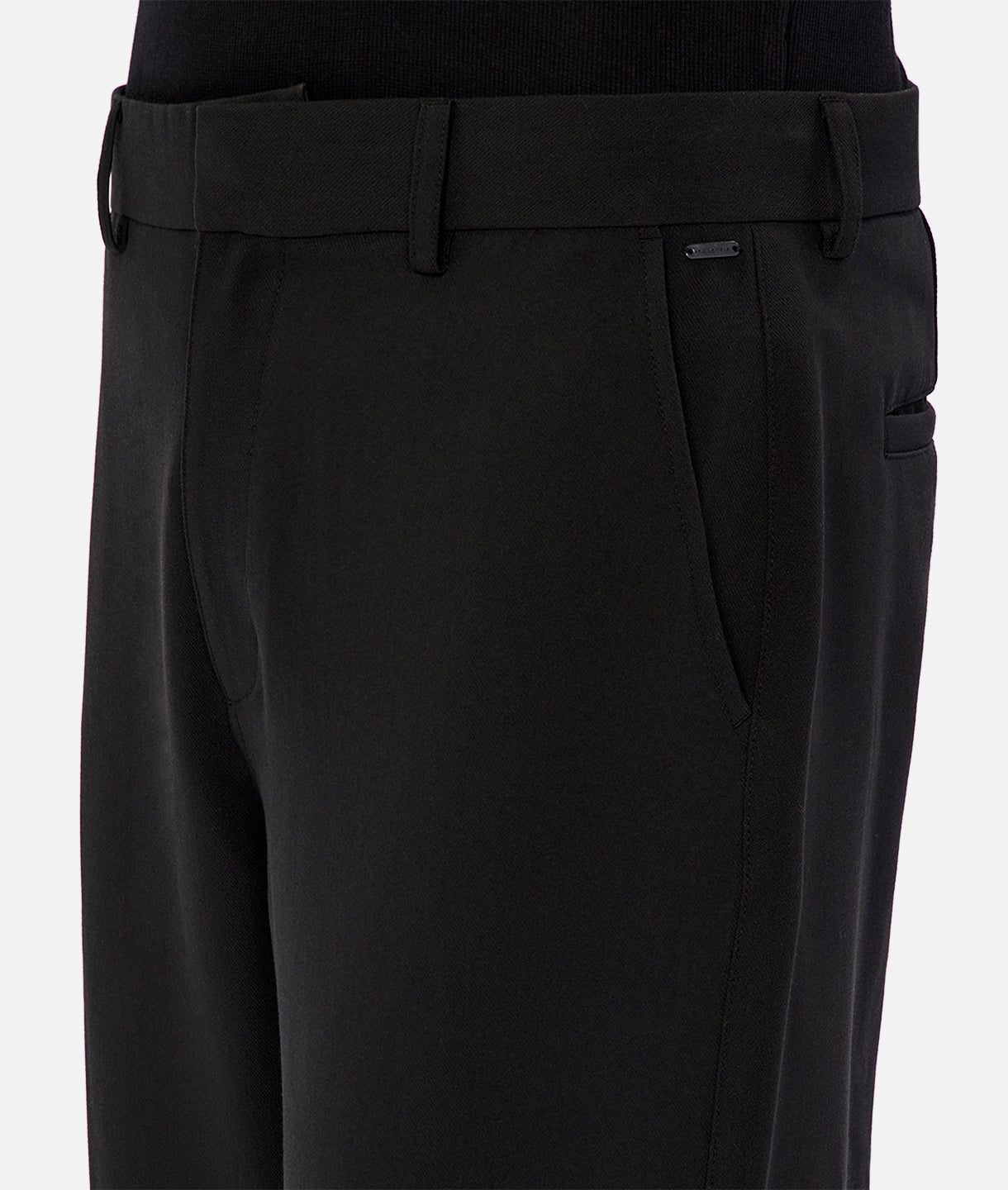 Arthur- Black Straight Leg Trousers