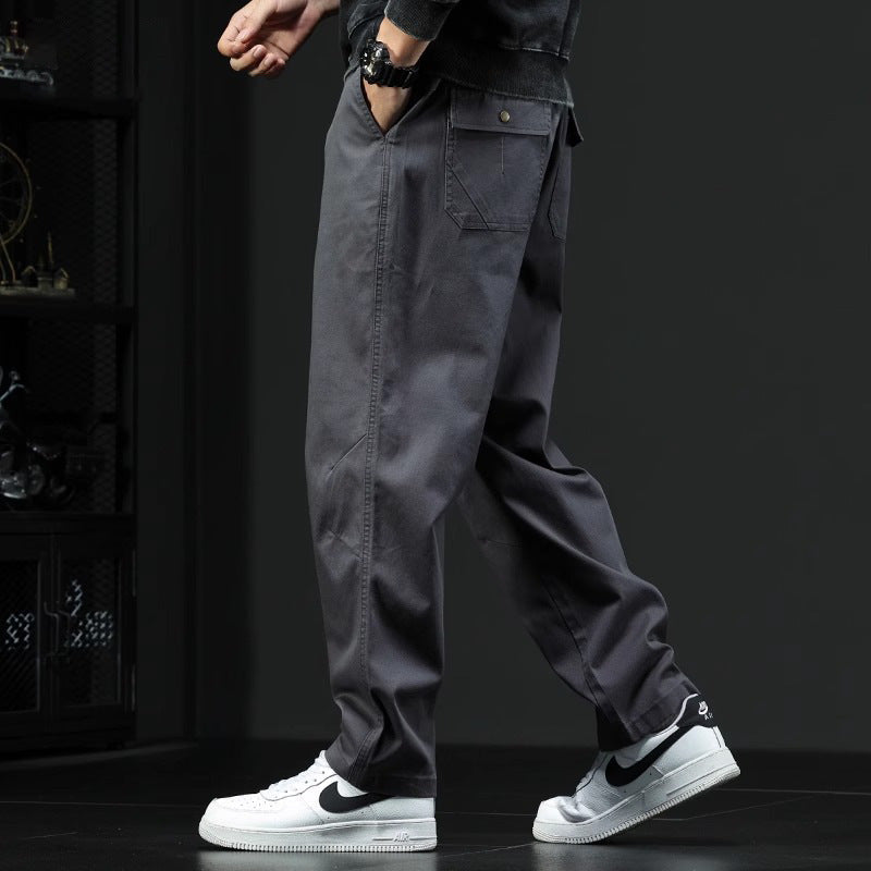Brennan – Modern Relaxed-Fit Cotton Trousers