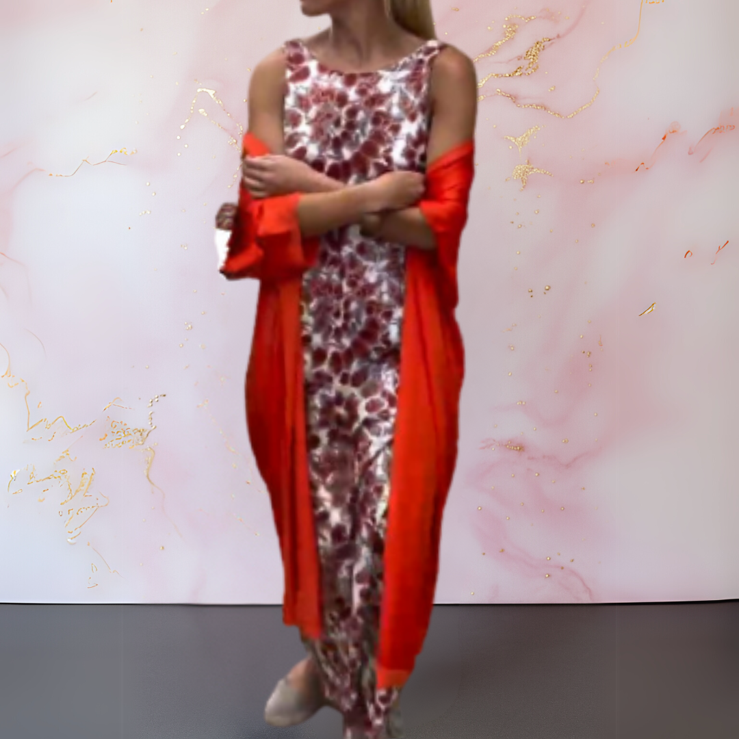 Melanie™ | Elegant dress with cardigan