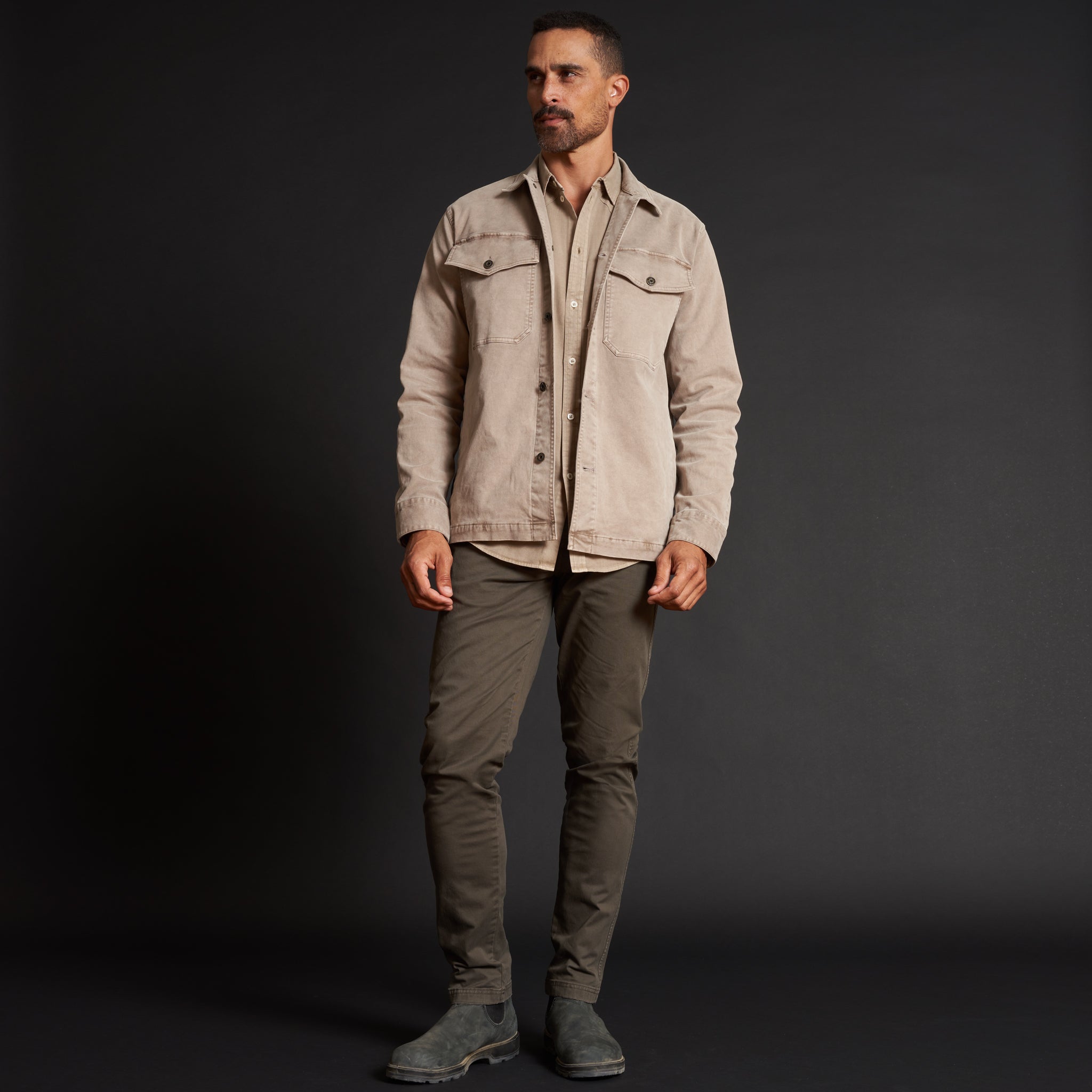 George – Mid-Century Twill Field Jacket